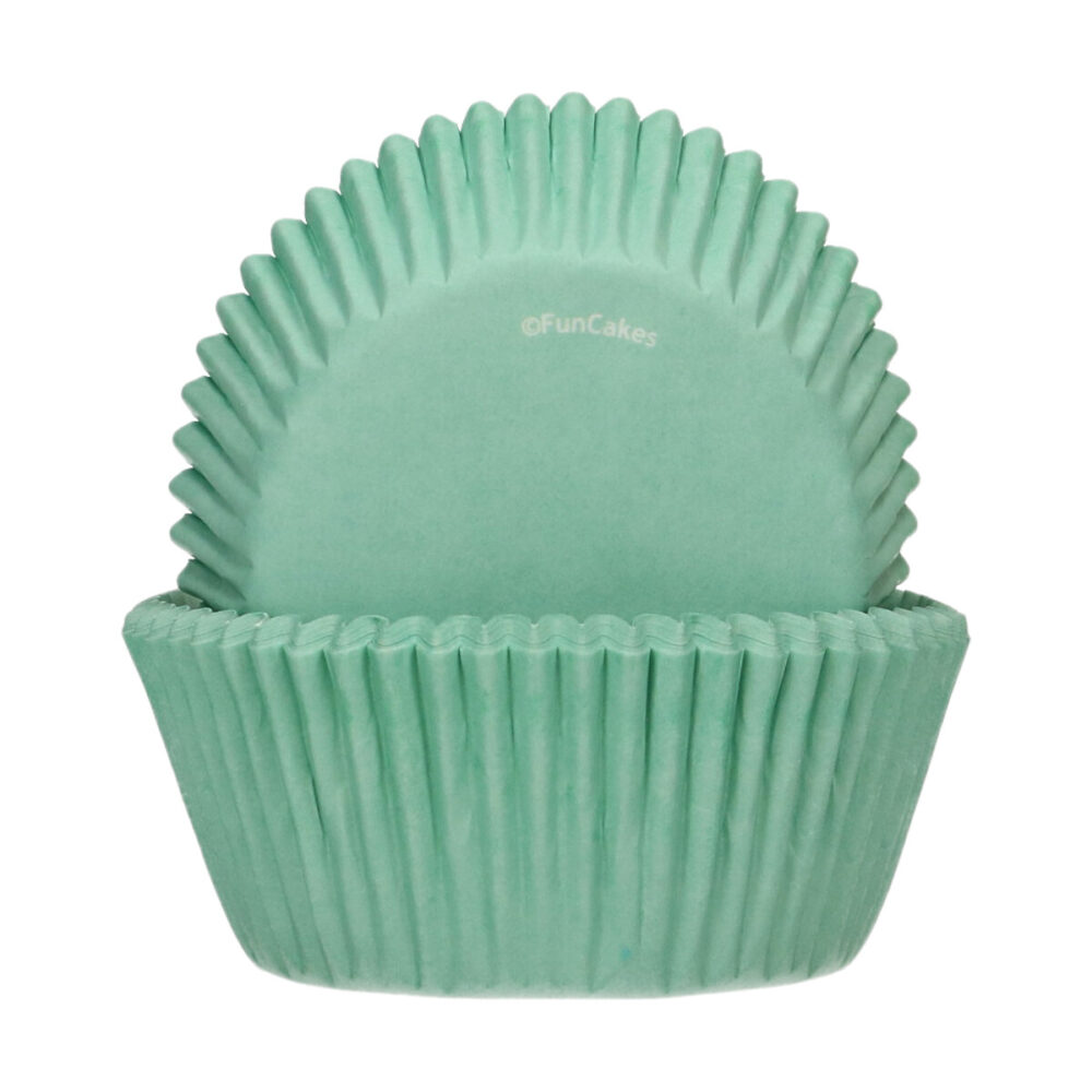 F84140 FunCakes Baking Cups Mint Cups