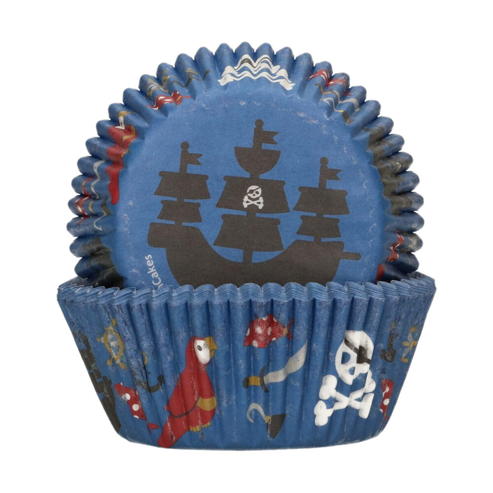 F84190 FunCakes Baking Cups Pirates Cups
