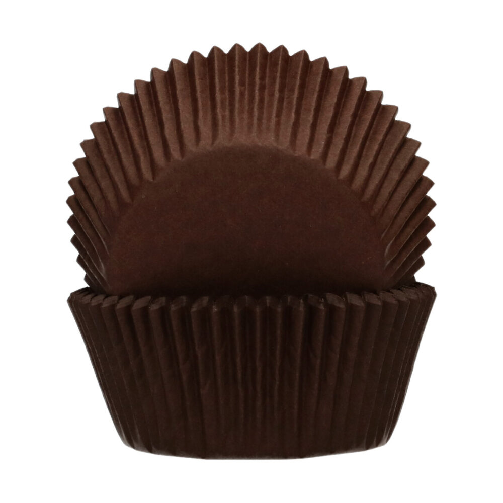 F84255 FunCakes Baking Cups Brown Cups