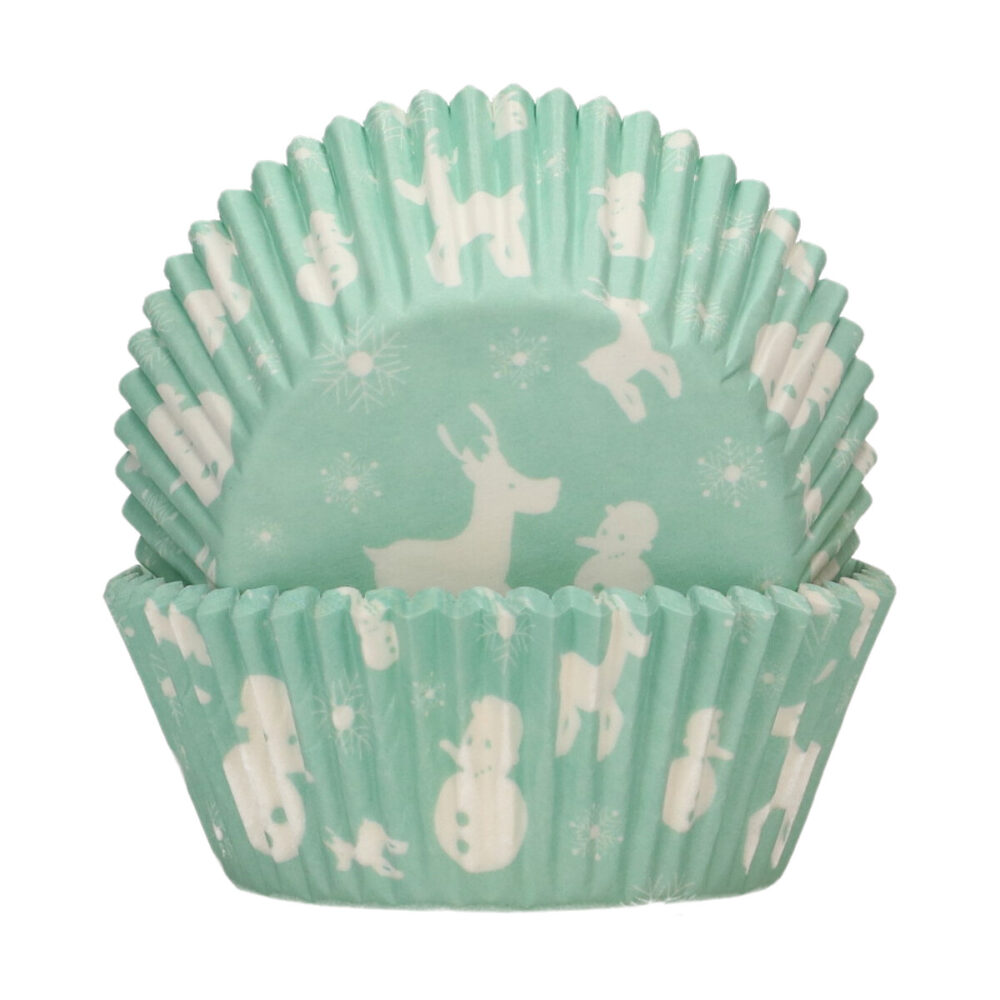 F84315 FunCakes Baking Cups Winter Wonderland Cups
