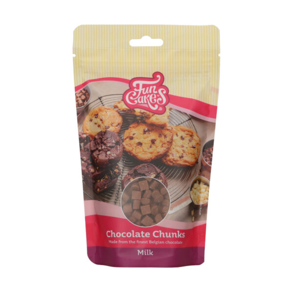 F30140 FunCakes Chocolate Chunks Milk 350g