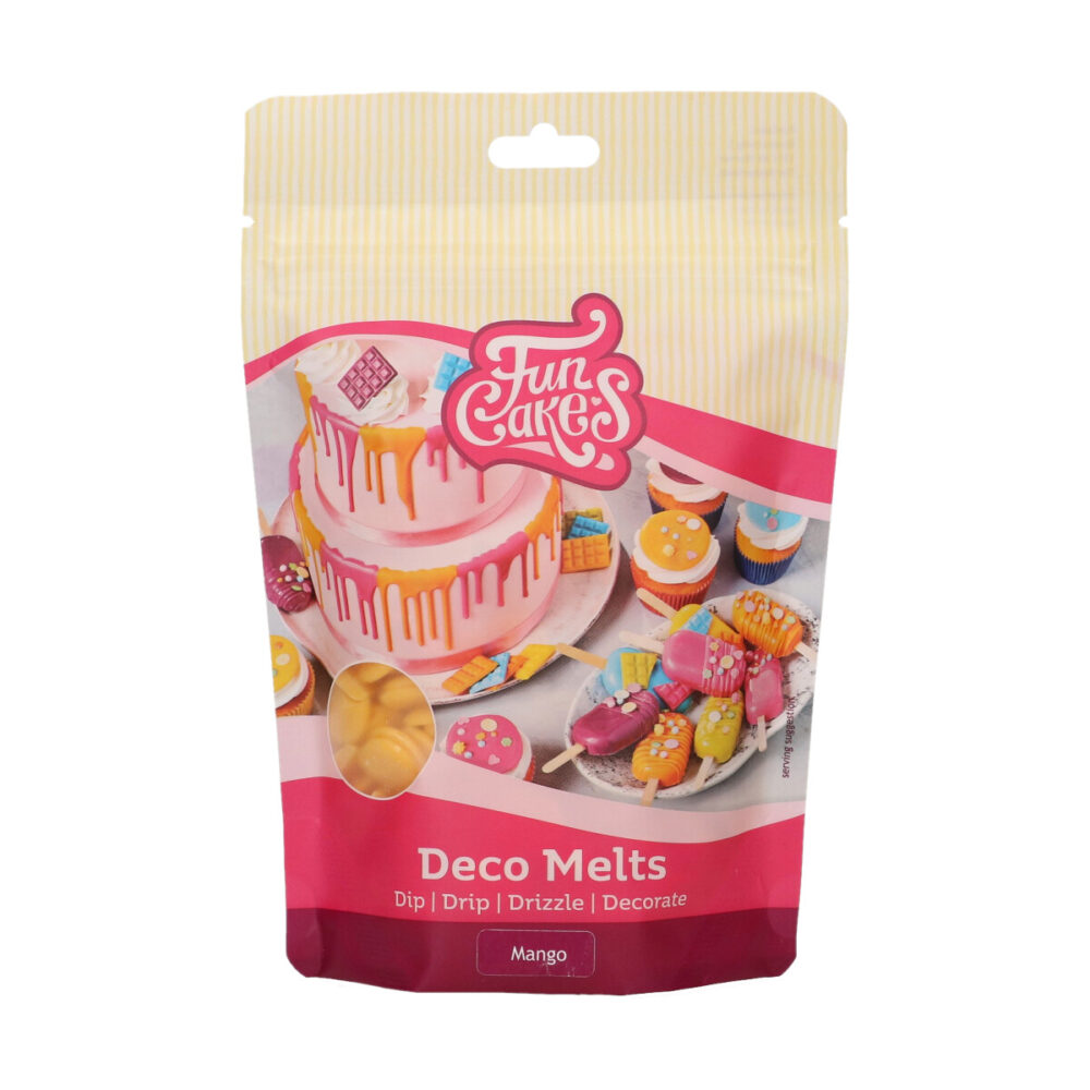 F25325 FunCakes Deco Melts Mango Flavour 250g Deco Melts Mango Flavour