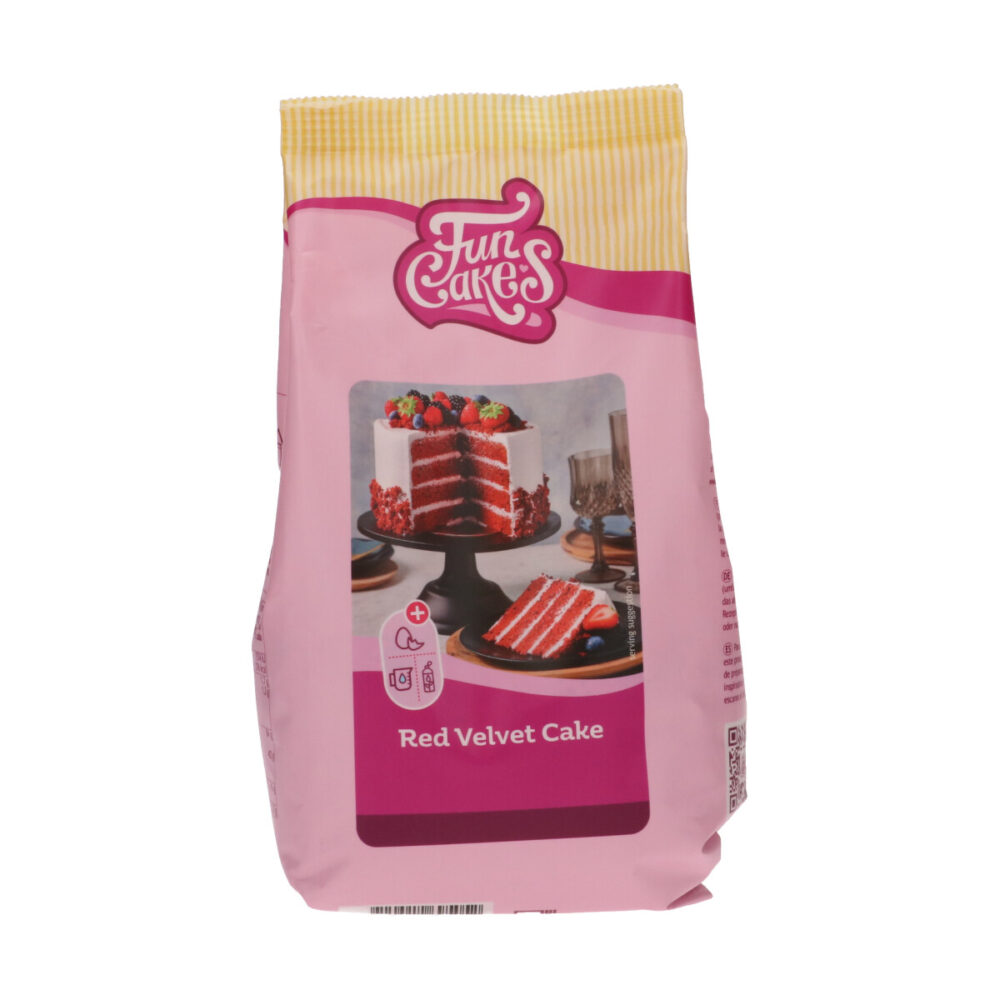 F11185 FunCakes Mix For Red Velvet Cake 500g
