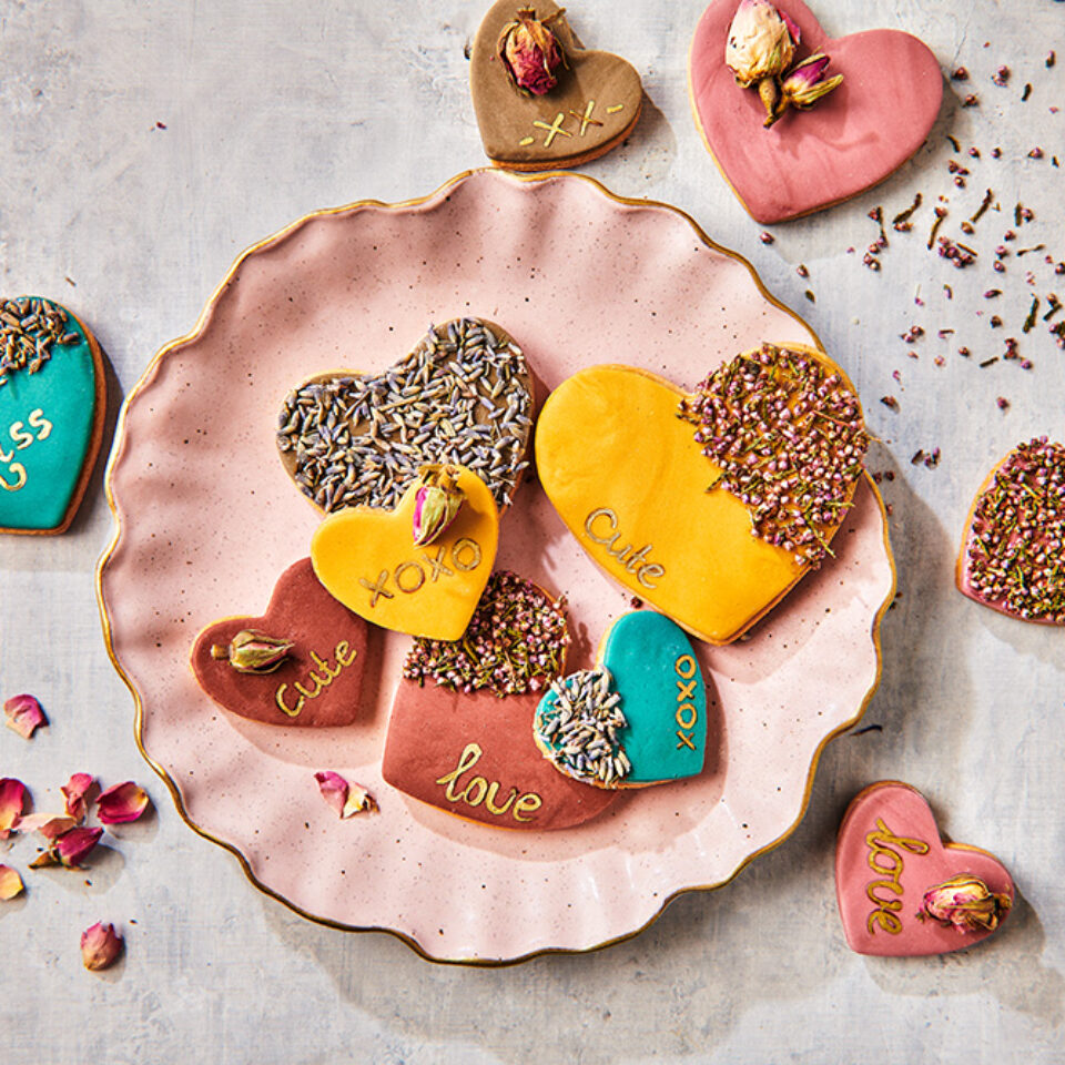 Fondant Valentijnskoekjes