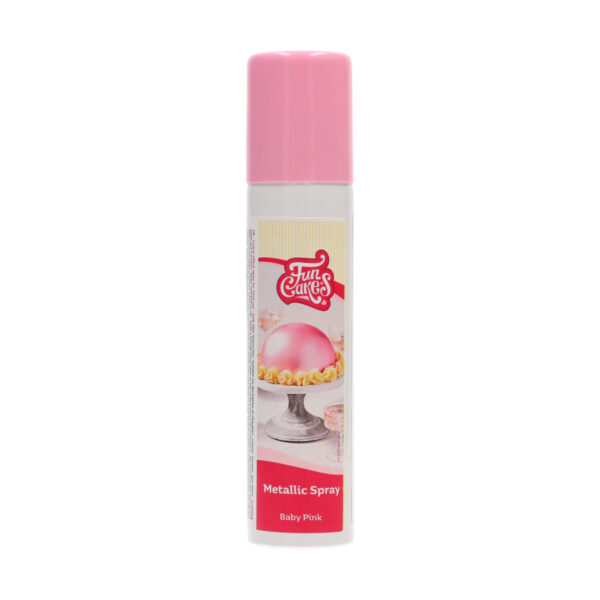 F41450 FunCakes Metallic Spray Baby Pink