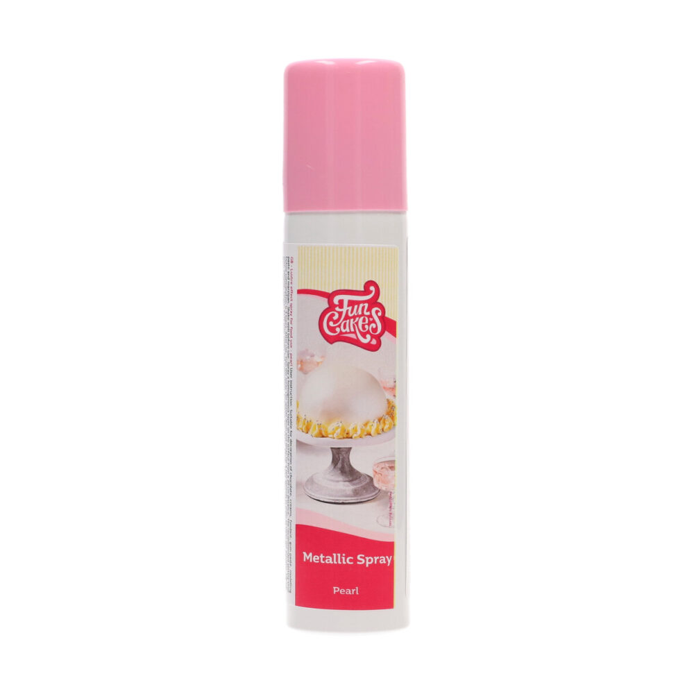 F41460 FunCakes Metallic Spray Pearl Metallic Spray Parelmoer