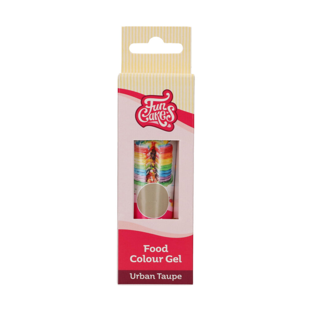F44215 FunCakes Food Colour Gel Urban Taupe Food Colour Gel Urban Taupe