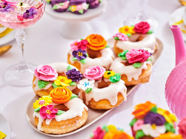 Flower Donuts