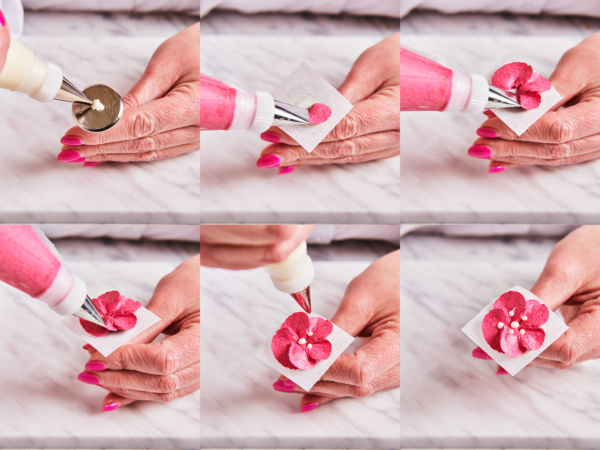 Tip How To Make Buttercreawm Flowers