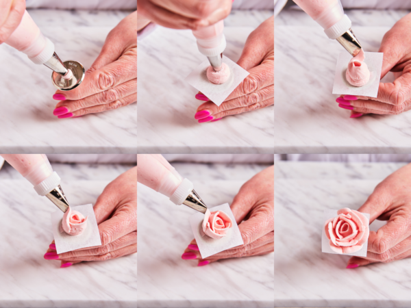 Tip How To Make Buttercreawm Flowers5
