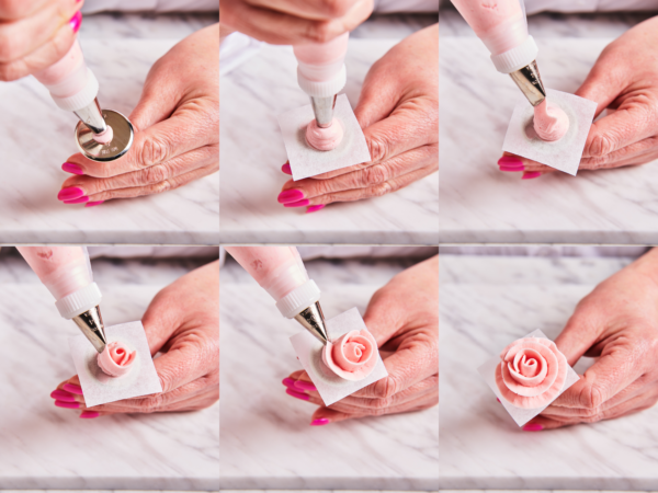 Tip How To Make Buttercreawm Flowers7