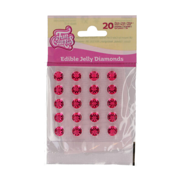 F51830 FunCakes Jelly Diamond Pink