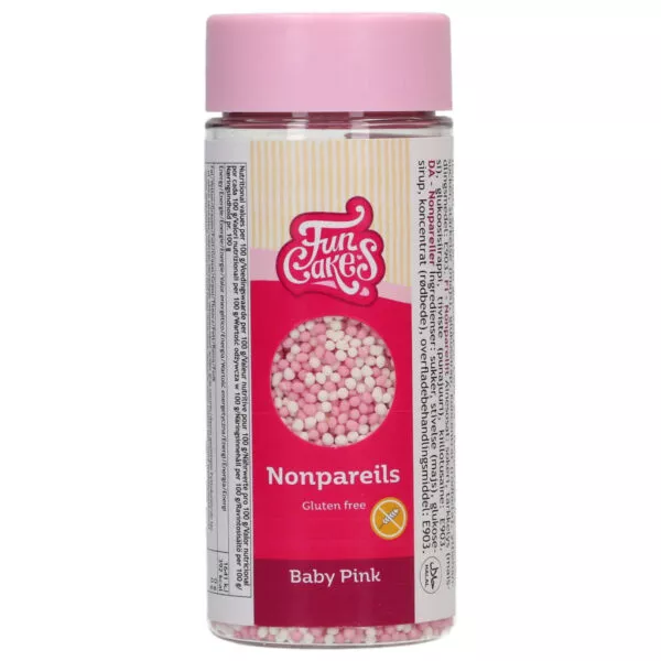 Nonpareils Baby Pink Mix Gluten Free
