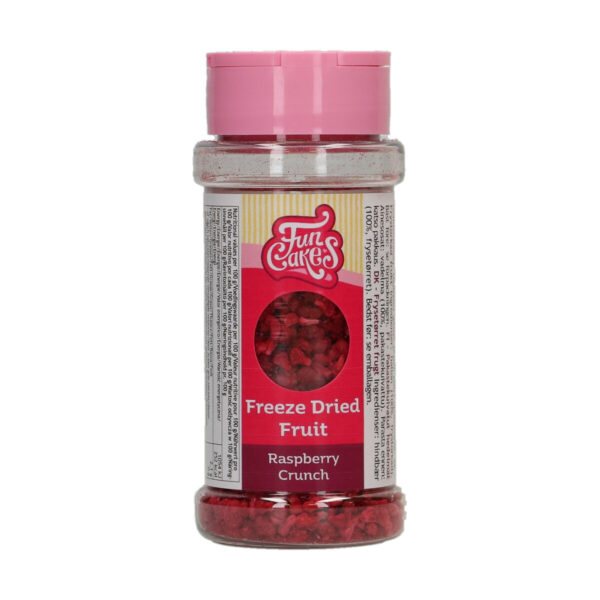 F53255 FunCakes Freeze Dried Fruits Raspberry Crunch