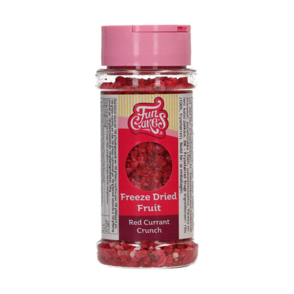 F53270 FunCakes Freeze Dried Fruits Red Currant Crunch