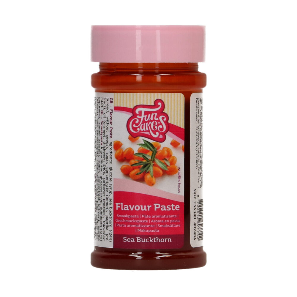 F56340 FunCakes Flavour Paste Sea Buckthorn Flavour Paste Sea Buckthorn