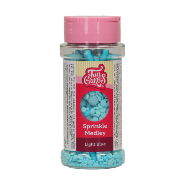 F53290 FunCakes Sprinkle Medley Light Blue