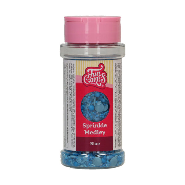 F53295 FunCakes Sprinkle Medley Blue
