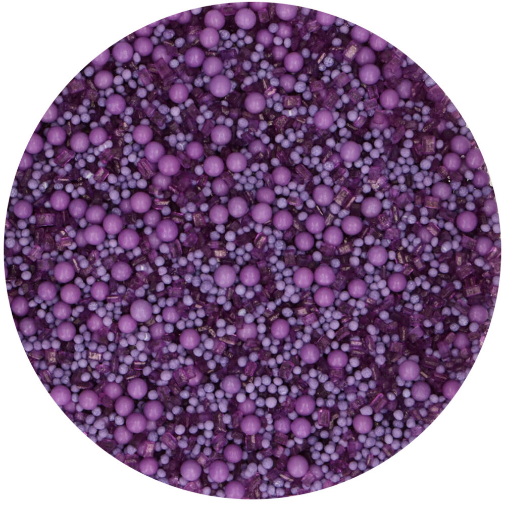 F53300 FunCakes Sprinkle Medley Purple Boven