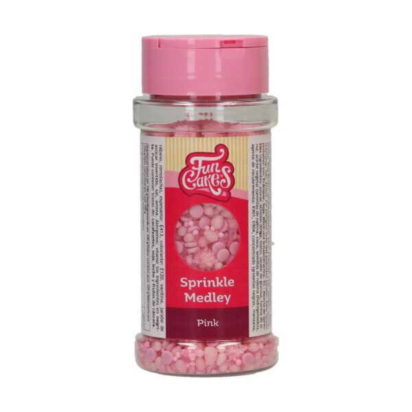 F53305 FunCakes Sprinkle Medley Pink