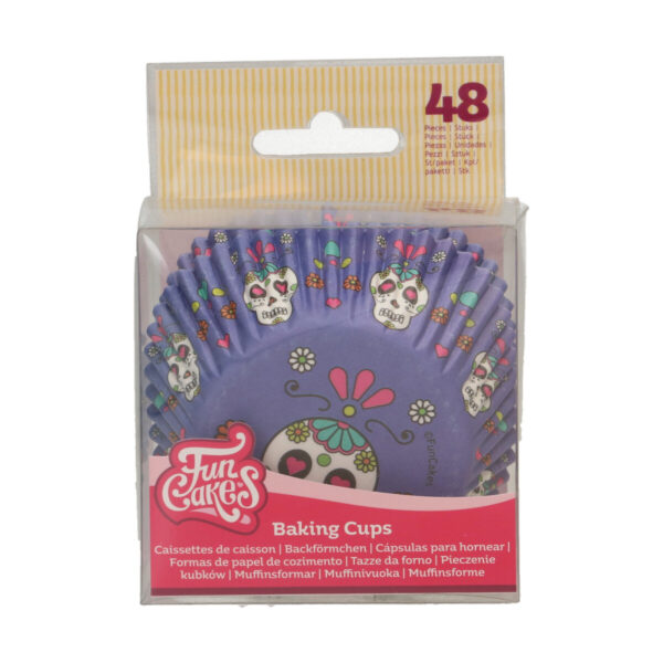 F84370 FunCakes Baking Cups Day Of The Death