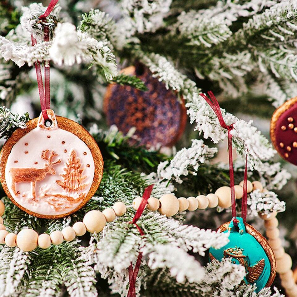 Christmas tree cookies