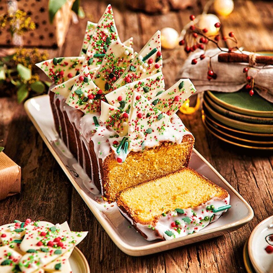 Winter cake with Dip 'n drip