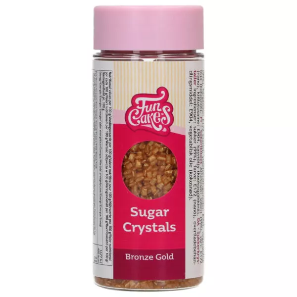 Sugar Crystals Bronze Gold