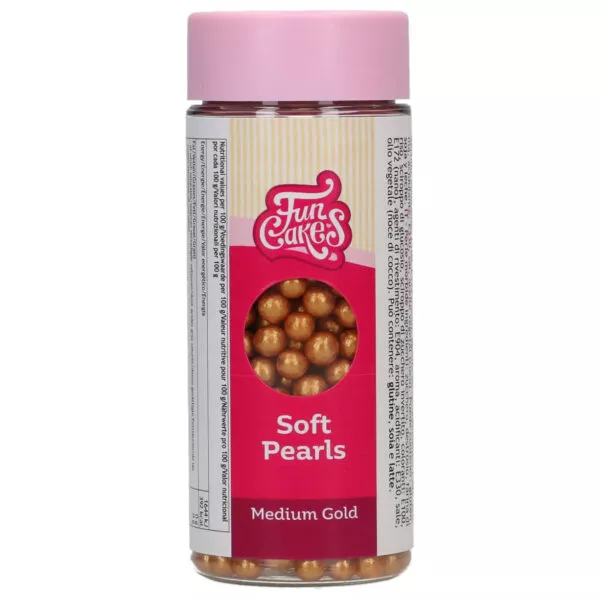 Soft Pearls Medium Gold