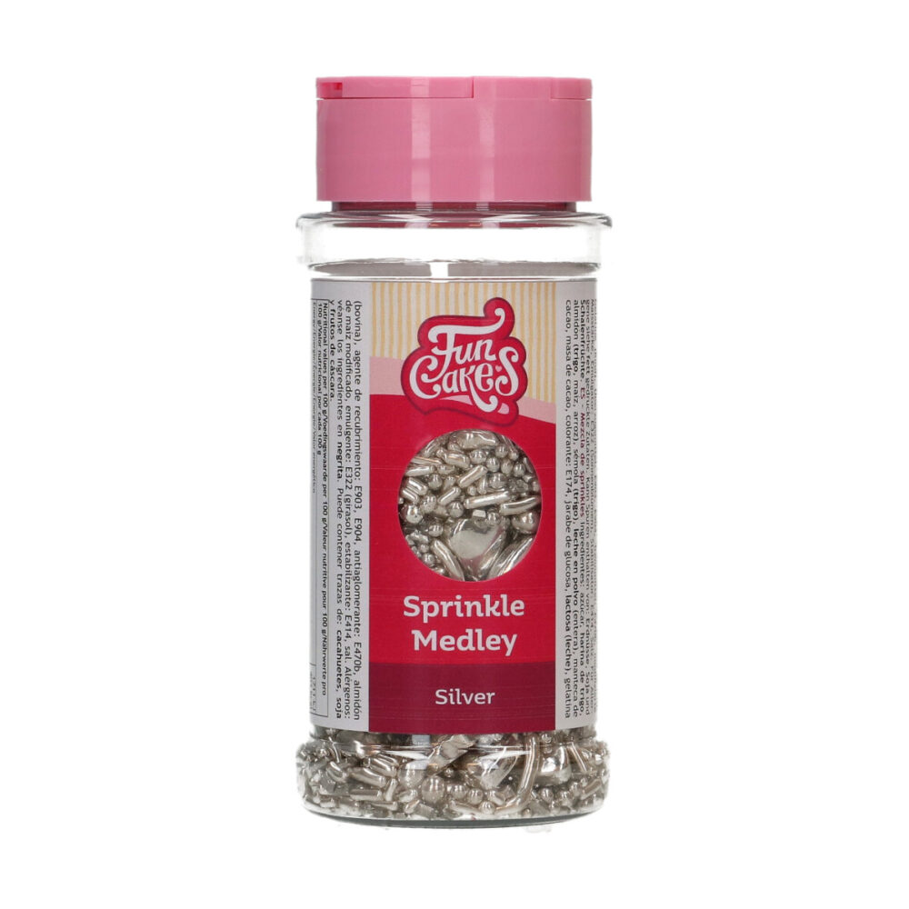 Sprinkle Medley Plata - FunCakes