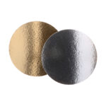 Taartkartons zilver/goud rond