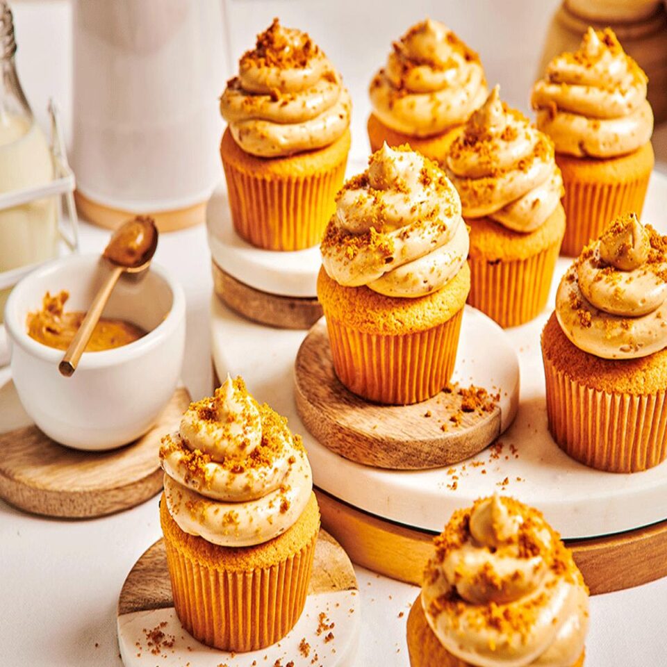 Speculoos cupcakes