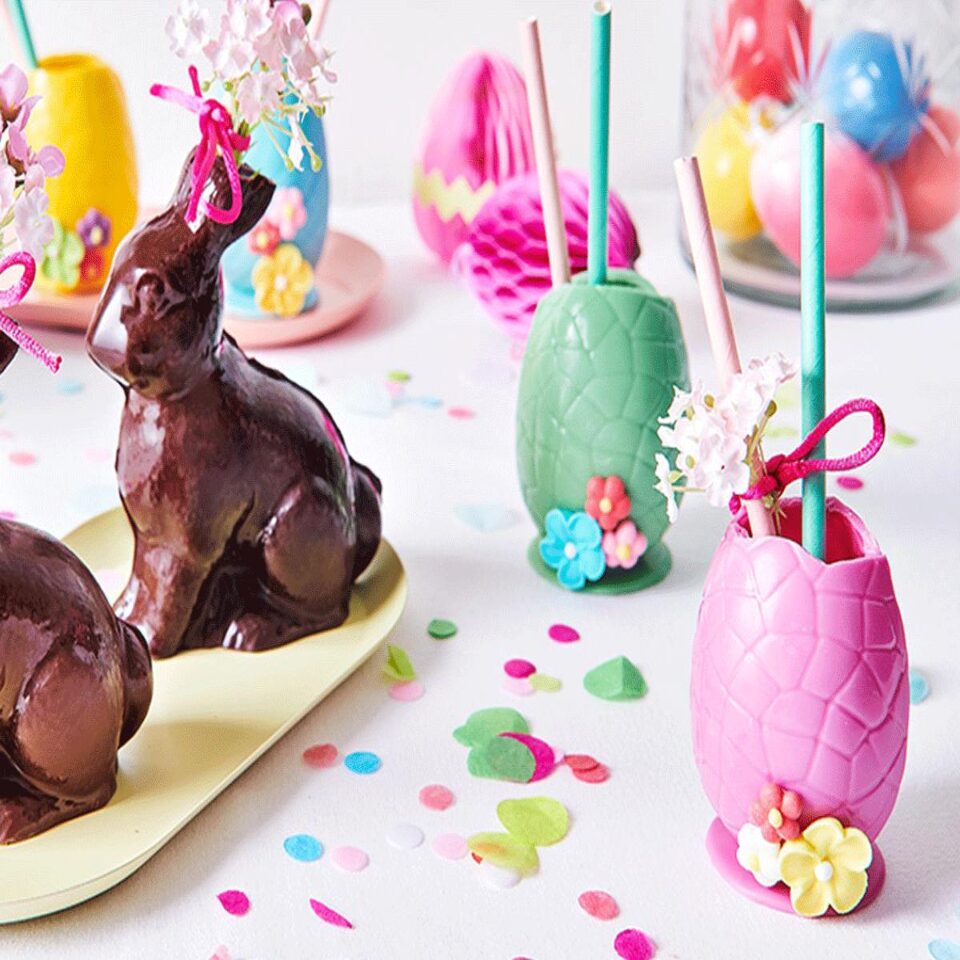 Chocolade Paasei cocktail