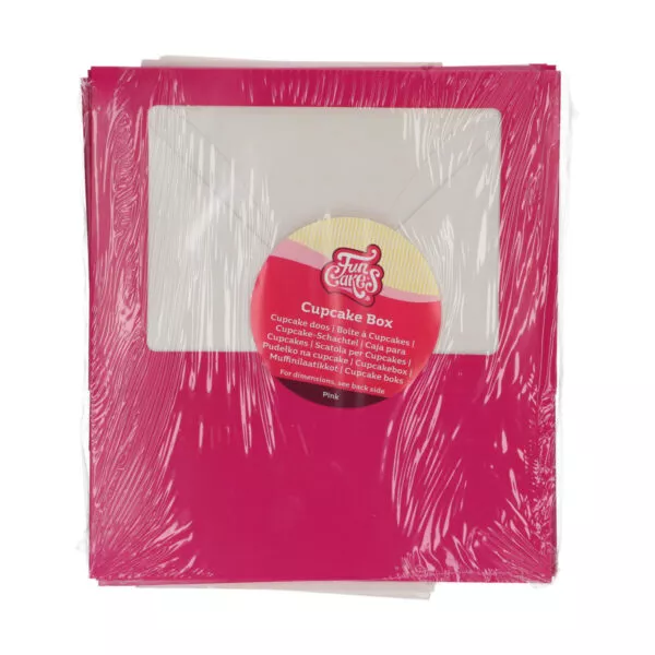 Cupcake Box Pink
