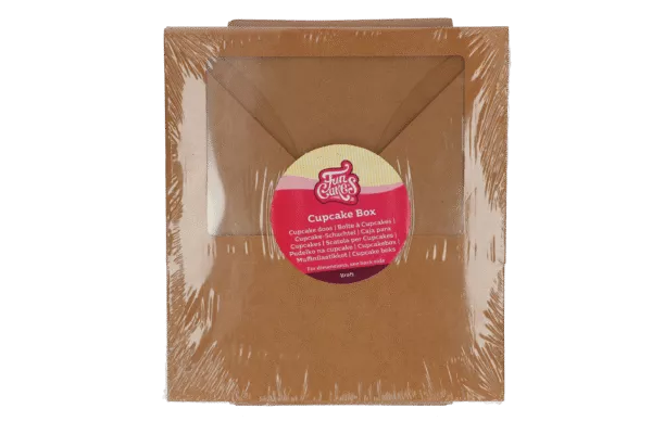 Cupcake Box Kraft