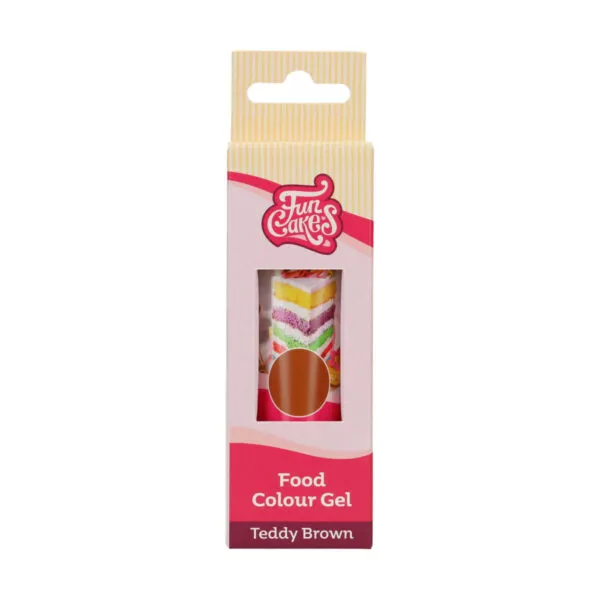 Food Colour Gel Teddy Brown