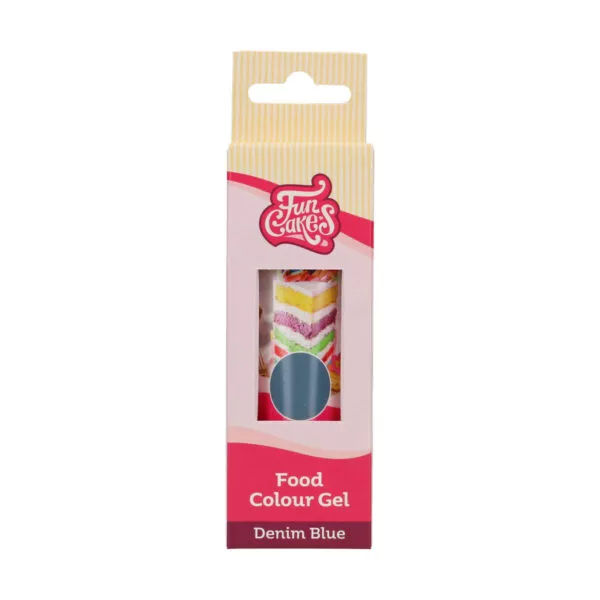 Food Colour Gel Denim Blue