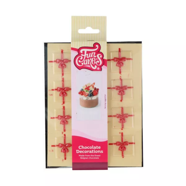Chocolate Decoration Chocolate Gifts with Red