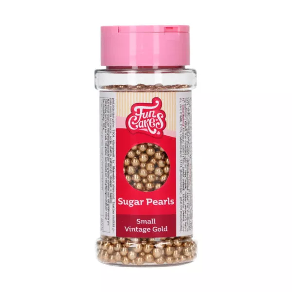 Sugar Pearls Small Vintage Gold