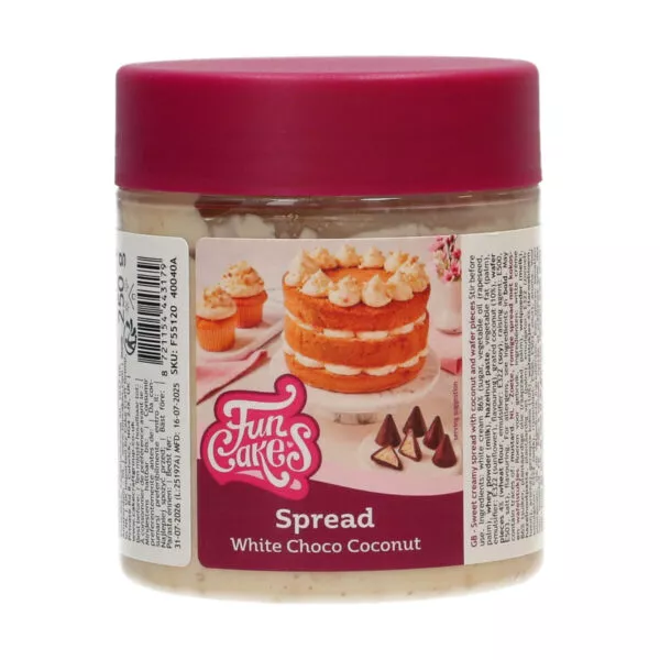 Spread Crunchy White Choco Coconut