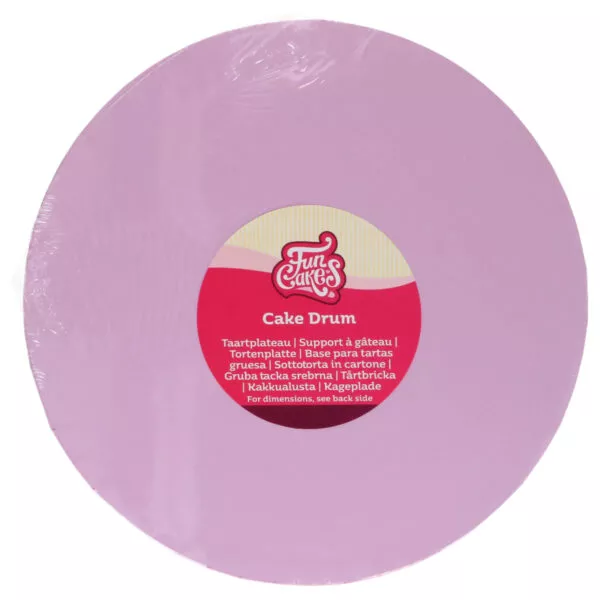 Cake Drum Pastel Purple