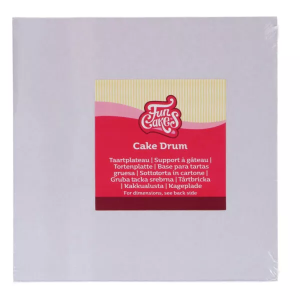 Cake Drum Square White