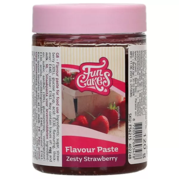 Pâte Aromatisante Fraise Acidulée