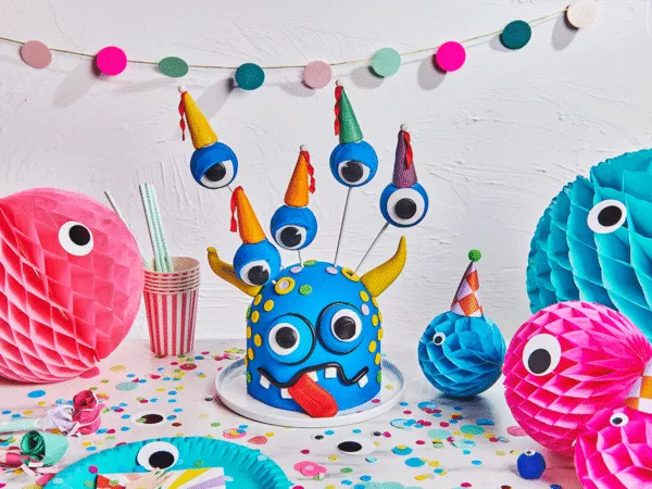 Monster Cake in Bella Blue