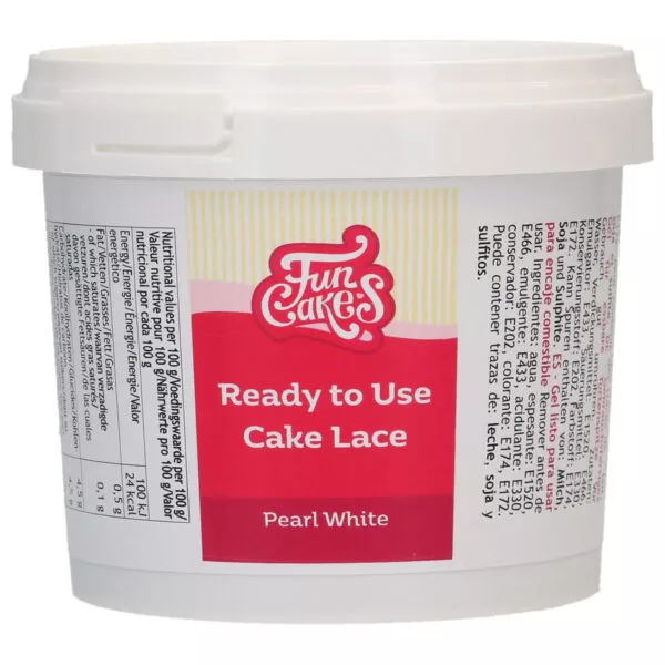 Cake Lace Ready to Use Parelwit