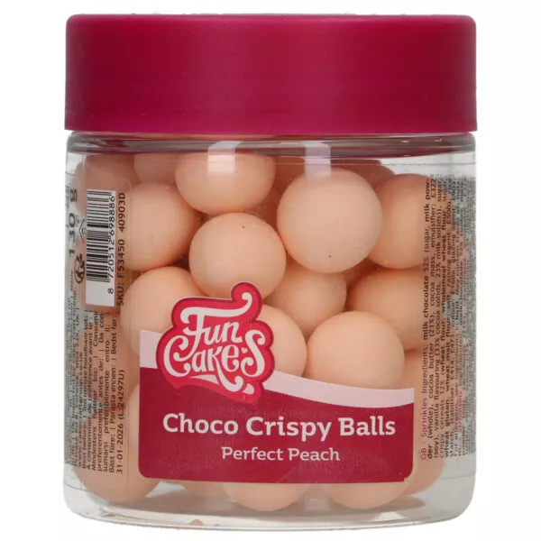 Bolas Crujientes de Chocolate Perfect Peach