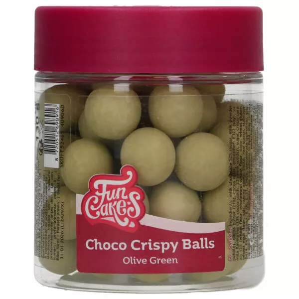 Choco Crispy Balls Olive Green