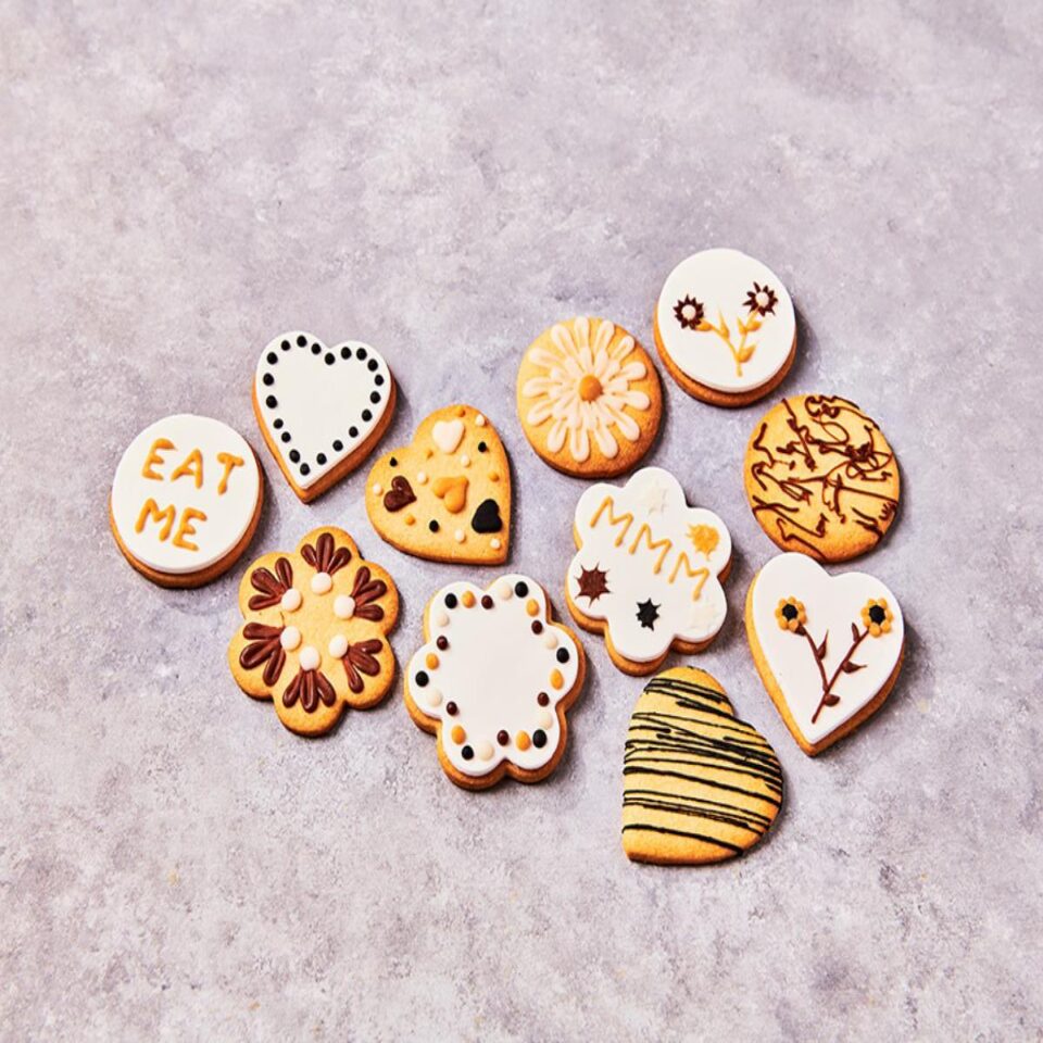 Koekjes met fondant en icing