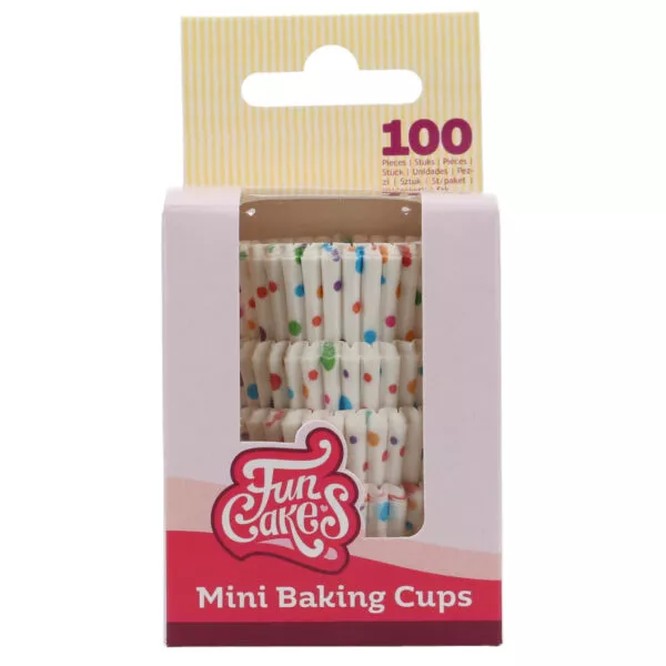 Mini Baking Cups Confetti