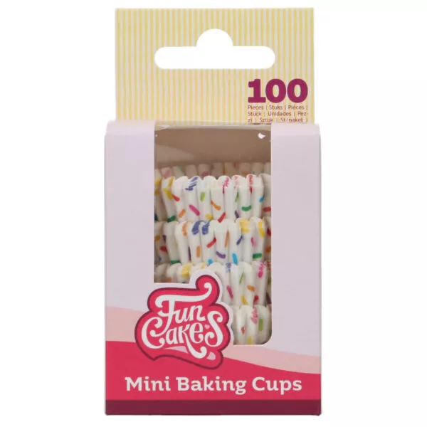 Mini Baking Cups Sprinkles